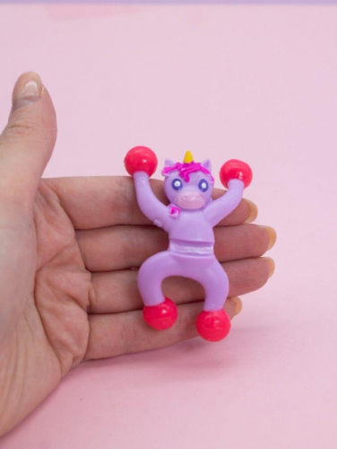 Мялка - антистресс «Unicorn man», purple