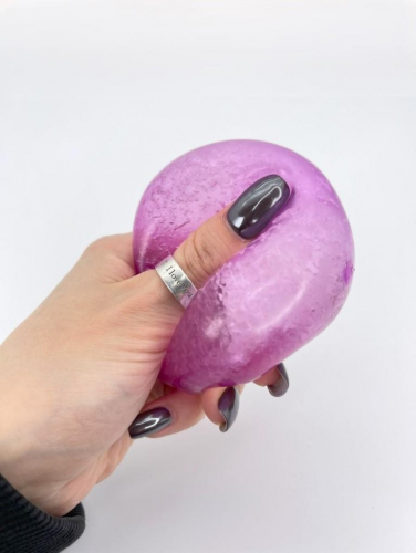 Мялка - антистресс «Ice cube», purple