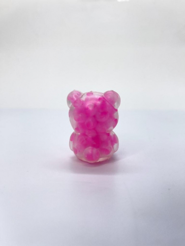 Мялка - антистресс «Soft bear», pink (3,7*5 см)