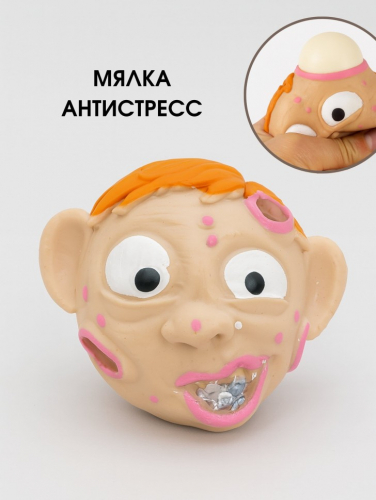 Мялка - антистресс «Zombie heads»
