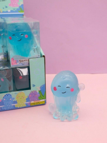 Мялка - антистресс «Cute octopus», blue