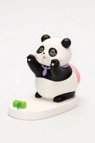 Подставка под телефон/планшет «Bamboo panda», white