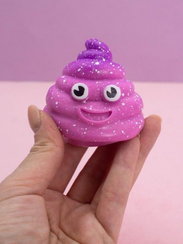 Мялка - антистресс «Poo», pink