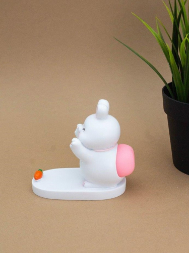 Подставка под телефон/планшет «Winking bunny», white
