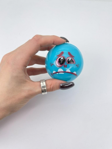 Мялка - антистресс «Funny face», blue
