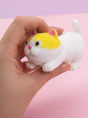 Мялка - антистресс «Soft cat», white
