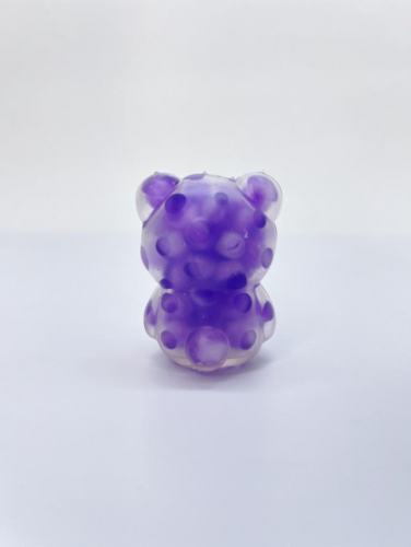 Мялка - антистресс «Soft bear», purple (3,7*5 см)