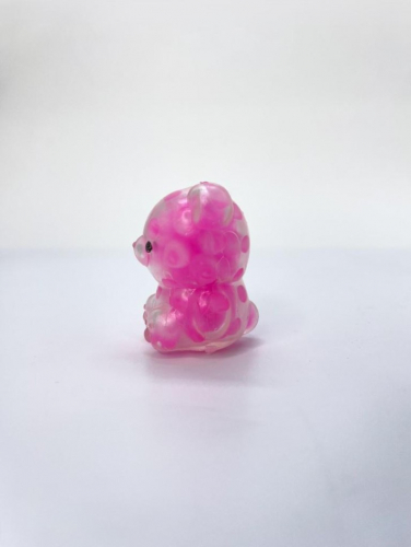 Мялка - антистресс «Soft bear», pink (3,7*5 см)