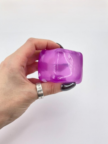 Мялка - антистресс «Square cube», purple