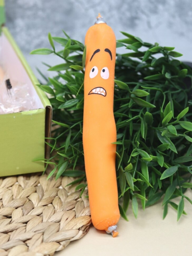 Мялка - антистресс «Funny sausage», brown