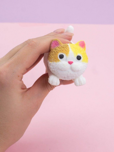Мялка - антистресс «Soft cat», white
