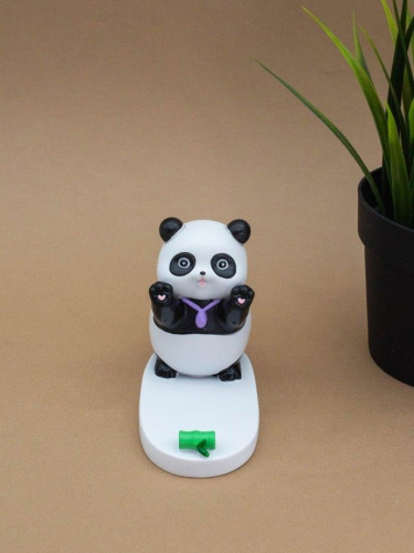 Подставка под телефон/планшет «Bamboo panda», white