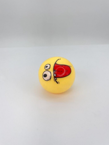 Мялка - антистресс «Funny face», yellow