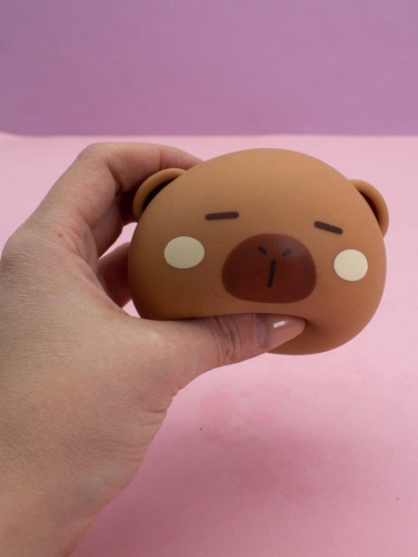 Мялка - антистресс «Cute capybara face»