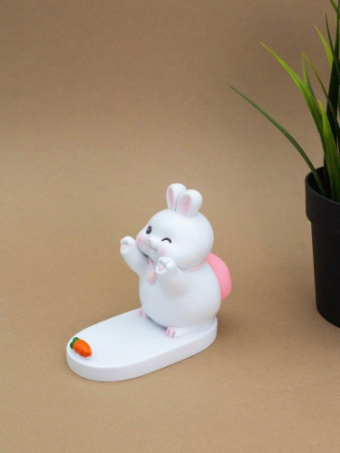 Подставка под телефон/планшет «Winking bunny», white