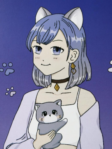 Скетчбук Аниме «Cute cat Girl», 14х20 см, плотность 100 гр