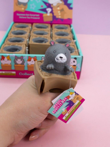 Мялка - антистресс «Magic animal box», bear