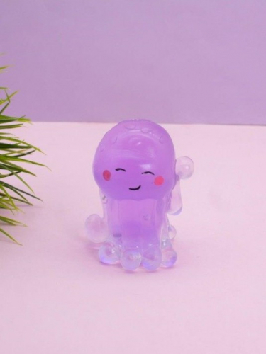 Мялка - антистресс «Cute octopus», puruple