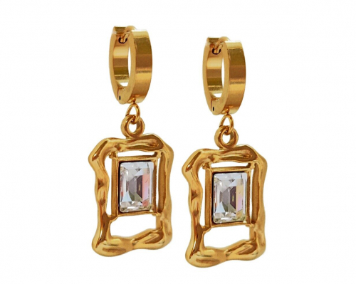 Серьги из стали