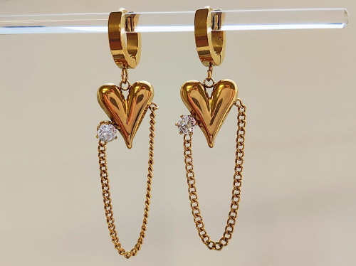 Серьги из стали