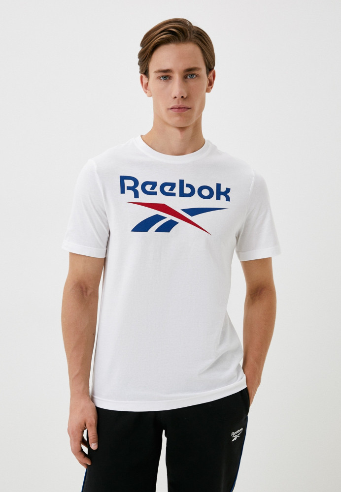 Футболка мужская REEBOK IDENTITY STACKED LOGO T-SHIRT ex-IM1619, Reebok