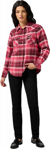 Рубашка женская WESTERN SHIRT PINK, WRANGLER