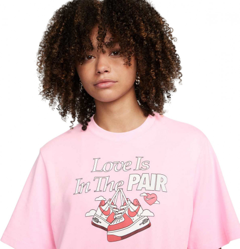 Футболка женская W NSW TEE OC 1 BOXY VDAY, Nike