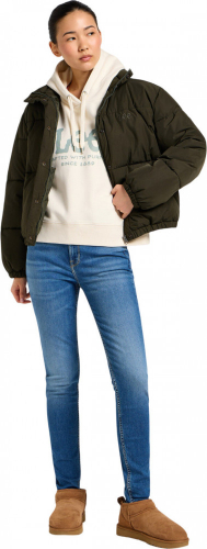 Джемпер женский LOGO HOODIE ECRU, LEE
