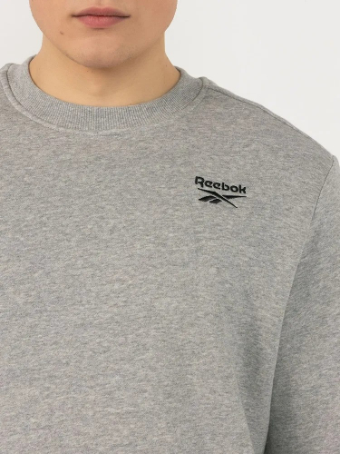 Джемпер мужской REEBOK IDENTITY SMALL LOGO FLEECE CREW, Reebok