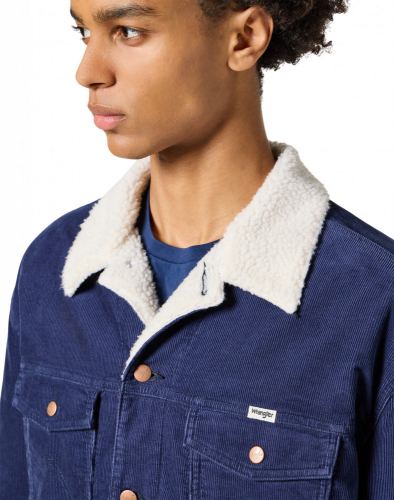 Куртка мужская SHERPA JACKET BLACK IRIS, WRANGLER