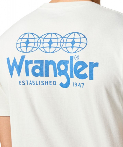 Футболка мужская GRAPHIC TEE VINTAGE WHITE, WRANGLER