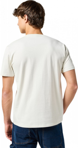 Футболка мужская LOGO TEE VINTAGE WHITE, WRANGLER