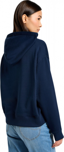 Джемпер женский LOGO HOODIE EMPEROR NAVY, LEE