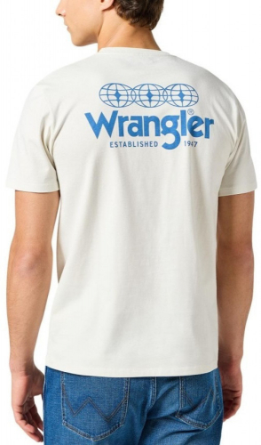 Футболка мужская GRAPHIC TEE VINTAGE WHITE, WRANGLER