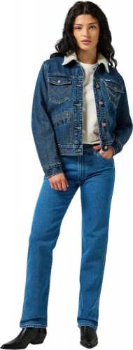 Куртка женская HERITAGE SHERPA JACKET WASHED OUT, WRANGLER