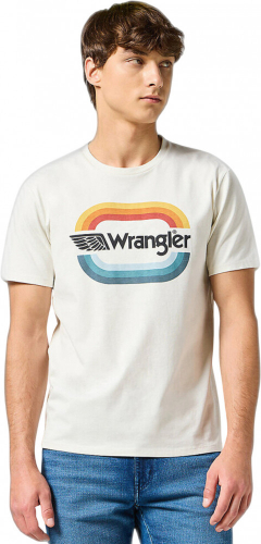 Футболка мужская GRAPHIC TEE VINTAGE WHITE, WRANGLER