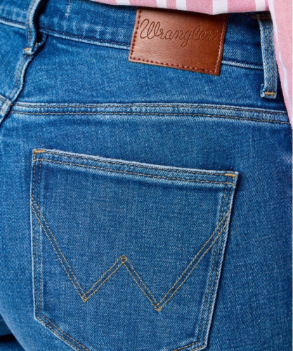 Джинсы женские STRAIGHT BLUE ABYSS, WRANGLER
