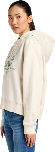 Джемпер женский LOGO HOODIE ECRU, LEE