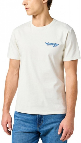 Футболка мужская GRAPHIC TEE VINTAGE WHITE, WRANGLER