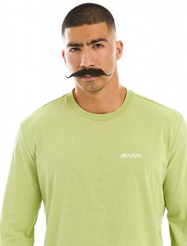 Лонгслив мужской Man, Risen Core Long Sleeve, Olive/White, RANK