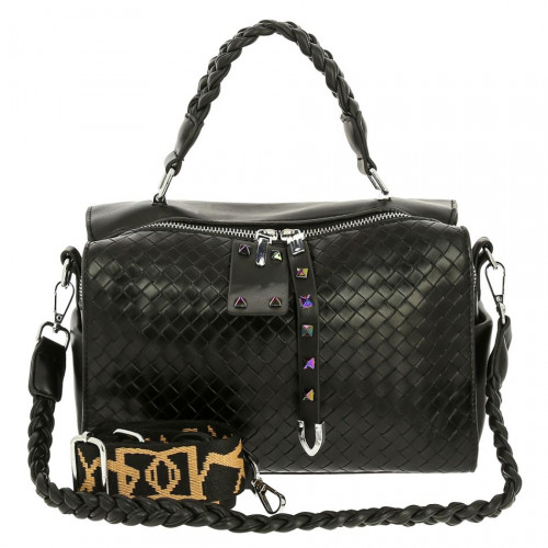 Женская кожаная сумка 20205 BLACK