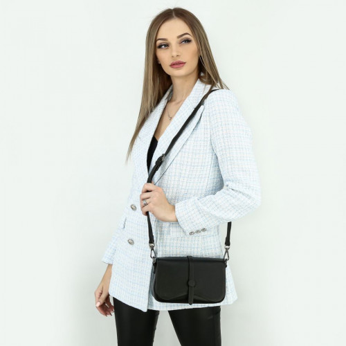 Женская кожаная сумка 5037 BLACK