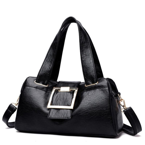 Женская кожаная сумка 8802-8 BLACK