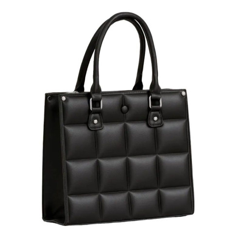 Женская кожаная сумка 92360 BLACK