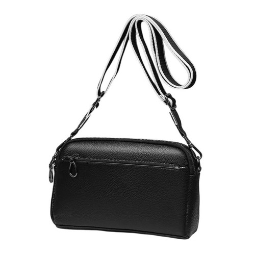 Женская кожаная сумка 5819 BLACK