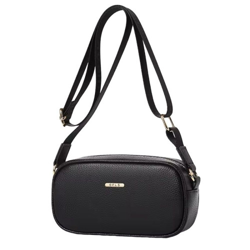 Женская кожаная сумка 5105 BLACK