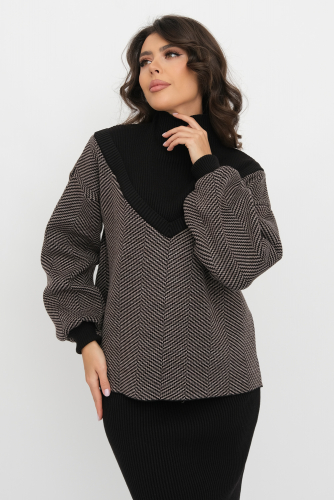 Костюм М 3306/кофе