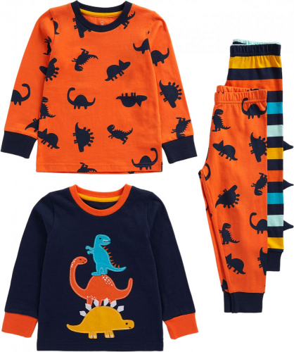 Пижама детская BOYS 2PK DINO STACK PJ, Mothercare