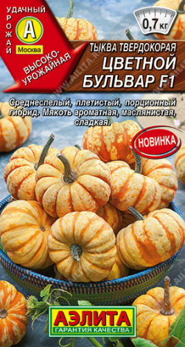 1064A Тыква твердокорая Цветной бульвар F1 5 шт