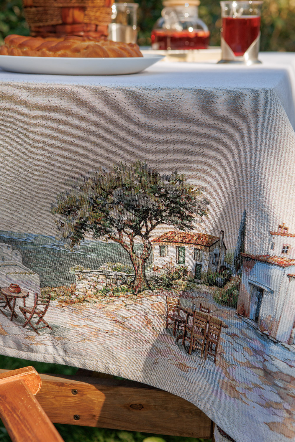 Оливки Греция Лестница Наволочка 45х45 см 2416646 New